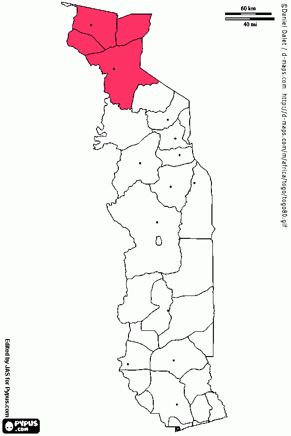 dessin Région des savanes