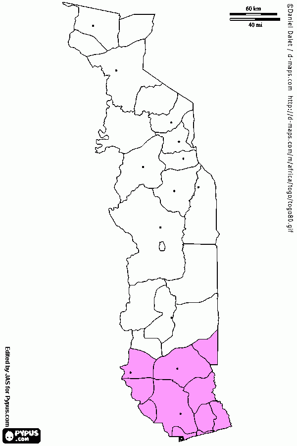 dessin Région martime