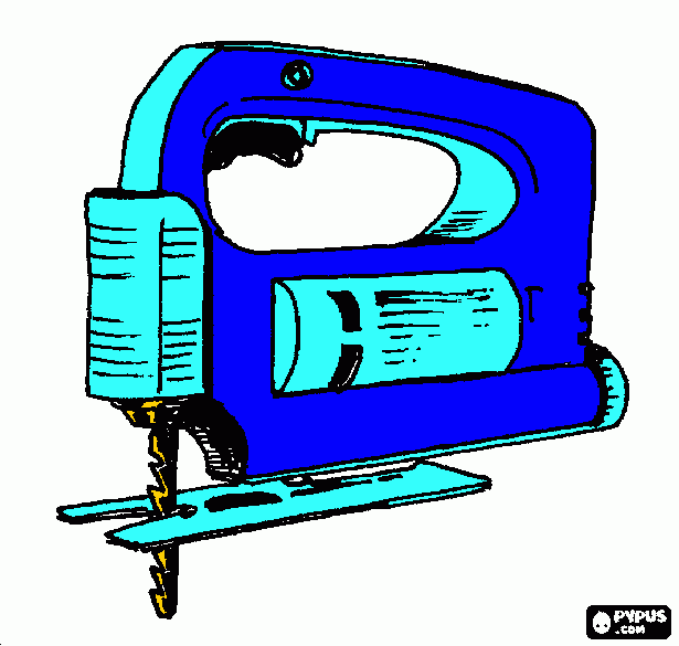 dessin scie sauteuse