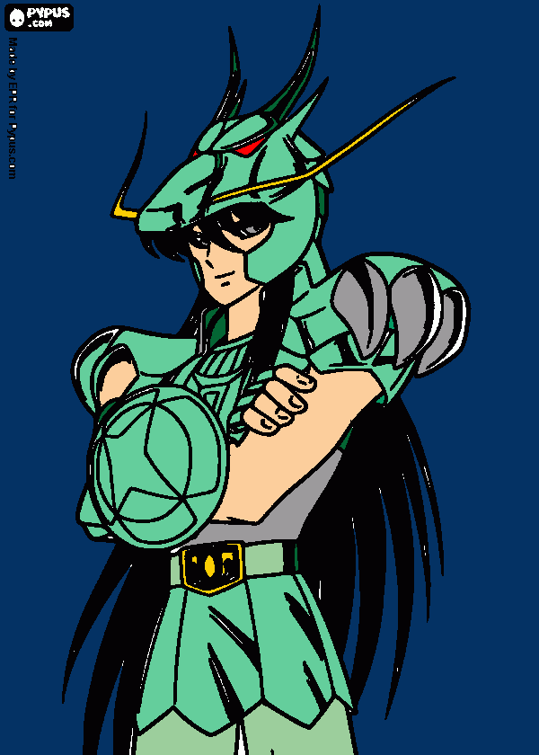 dessin shiryu dragon