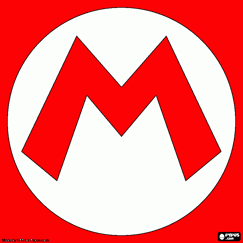 dessin signe de mario