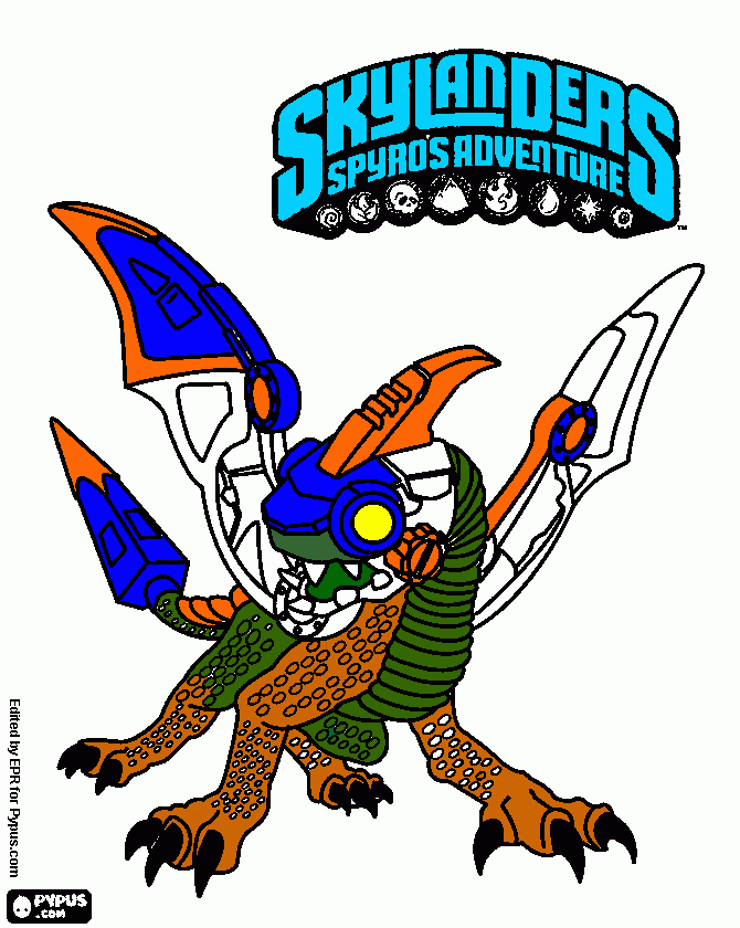 dessin Skylanders petits 2