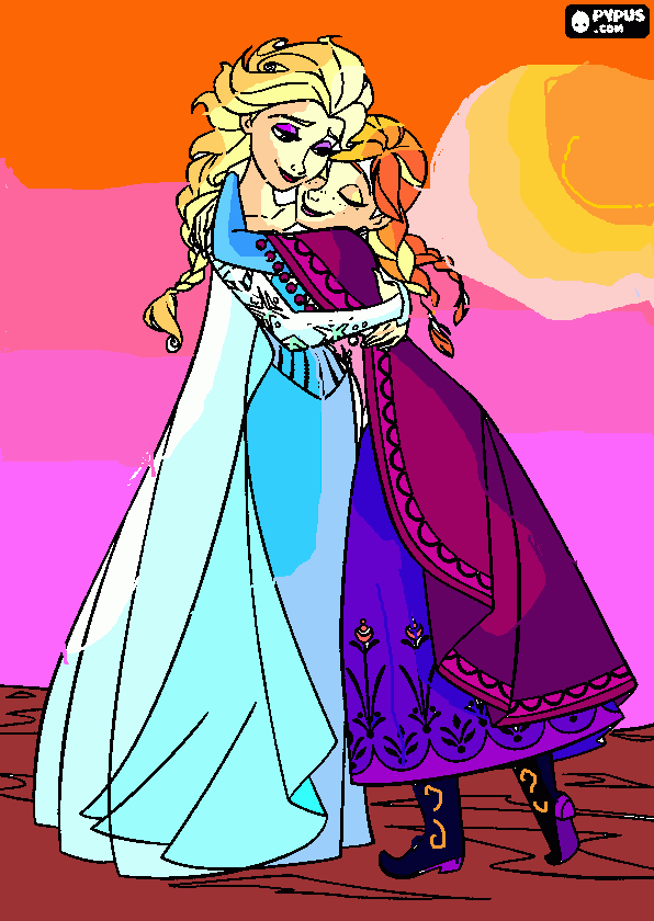 dessin snow queen