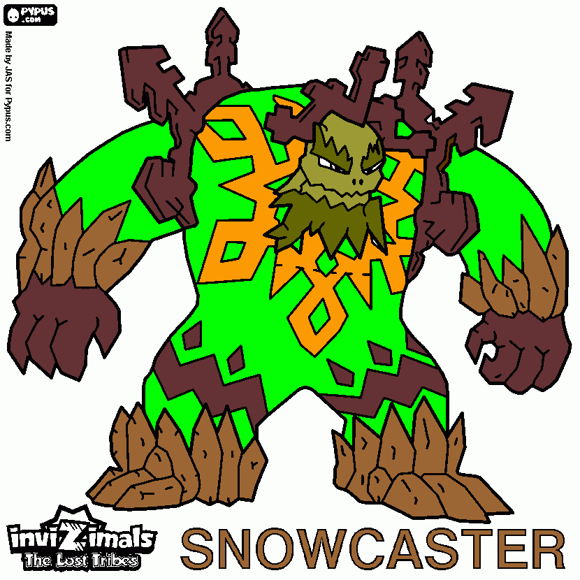 dessin snowcaster