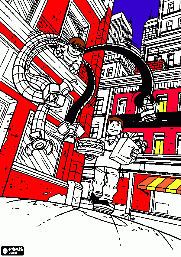 dessin SUper héros
