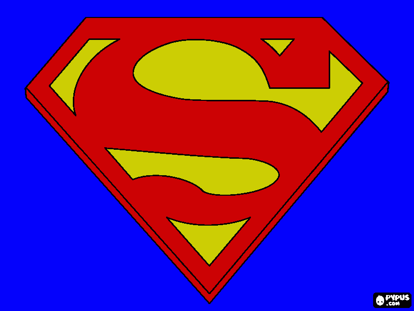dessin SUPER MAN
