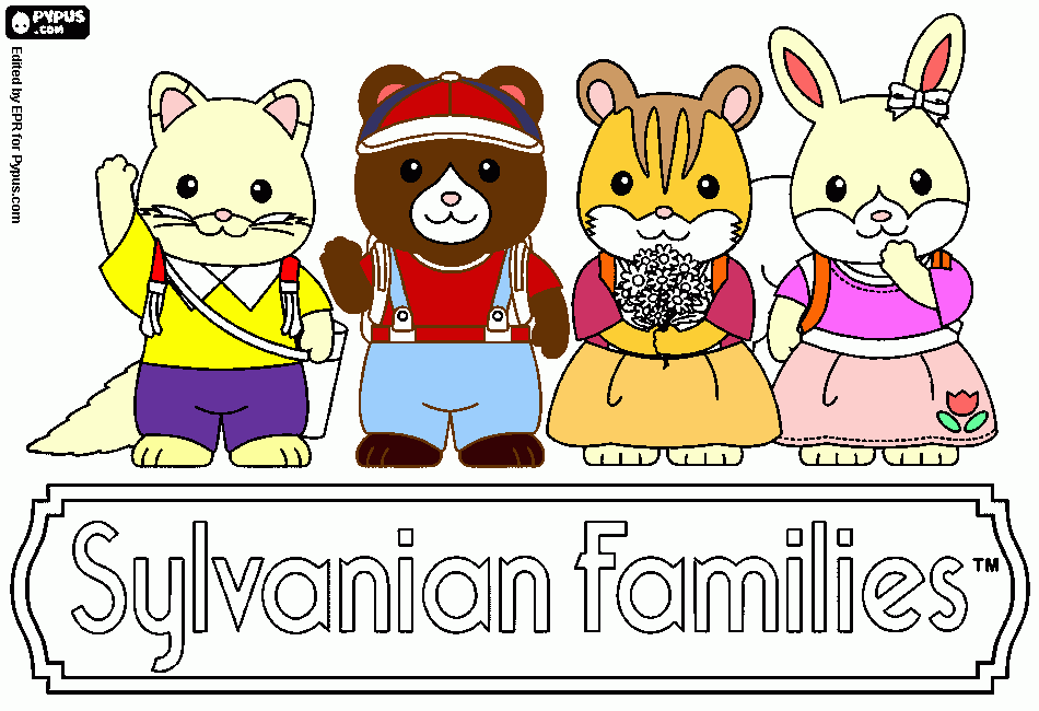 dessin sylvanian