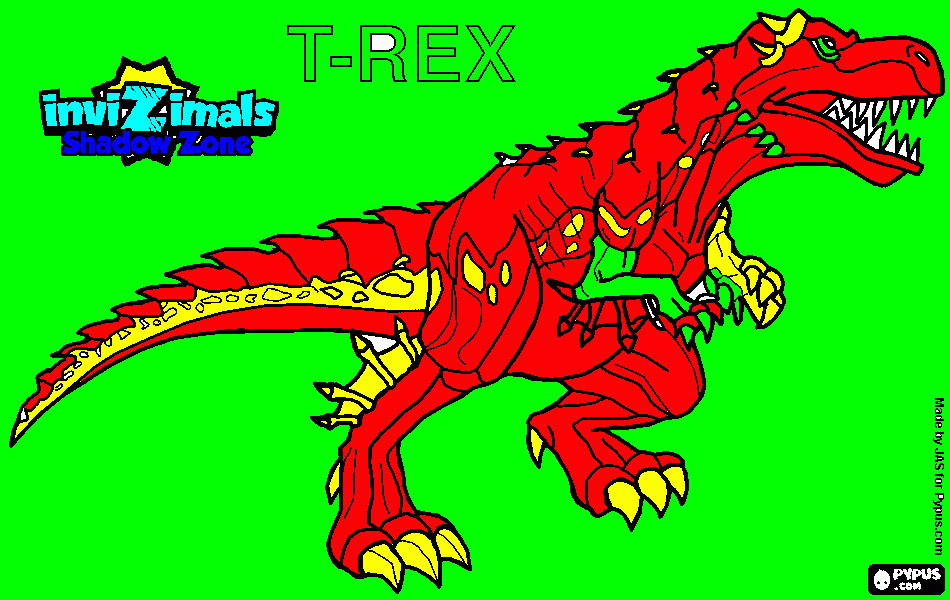 dessin T-REX