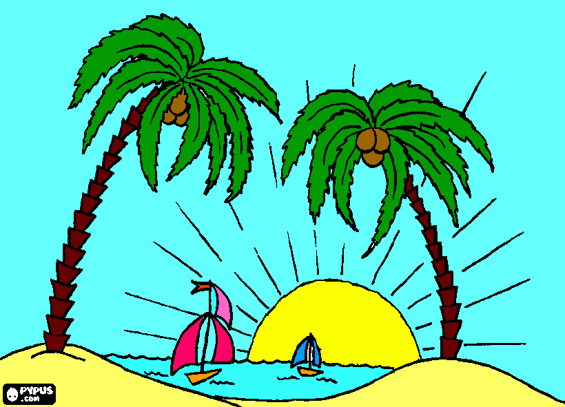 dessin tahiti