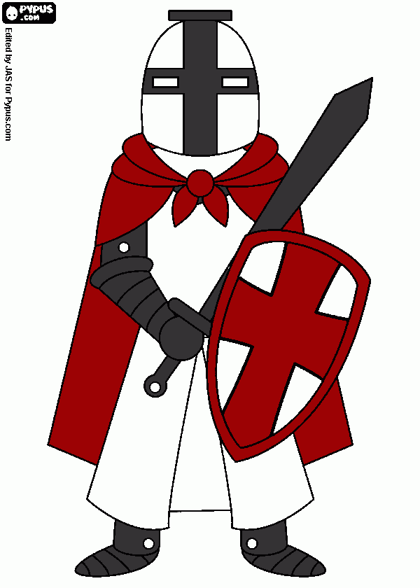 dessin templier