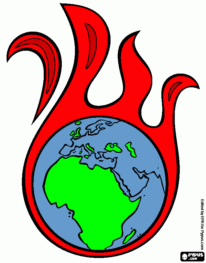 dessin terre de feu