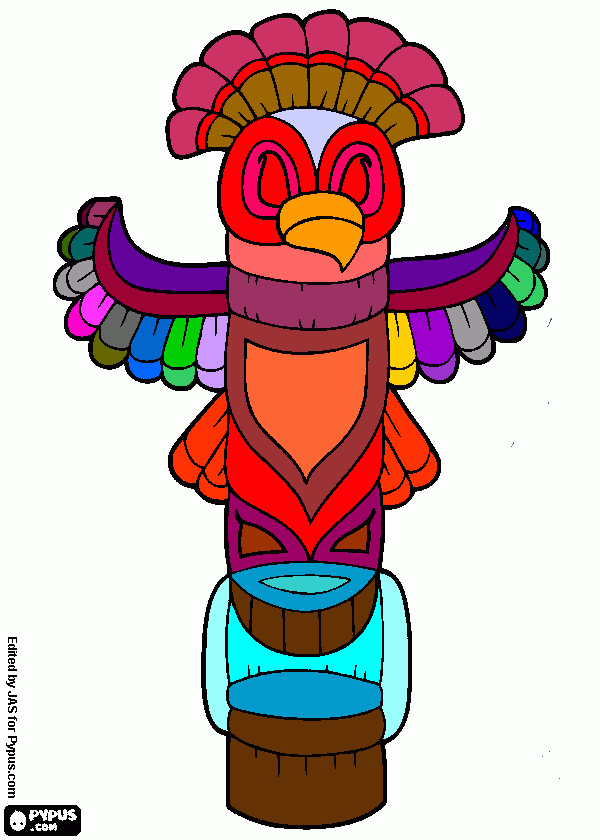 dessin totem
