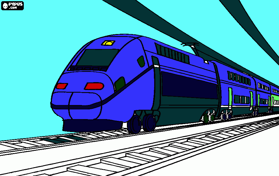 dessin train sans nom