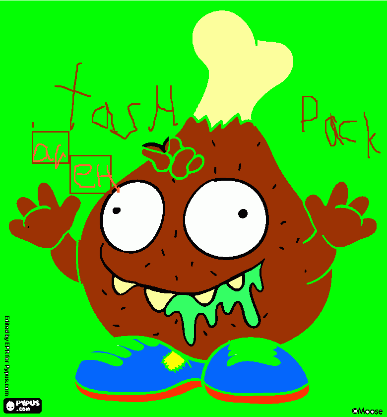 dessin trash pac