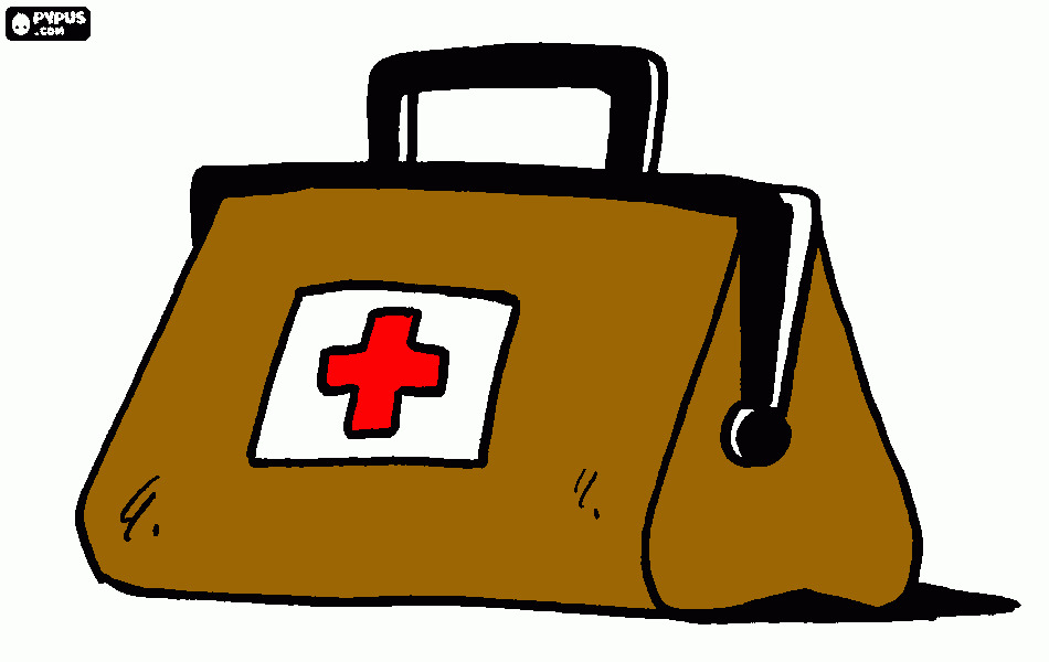 dessin trousse médecin
