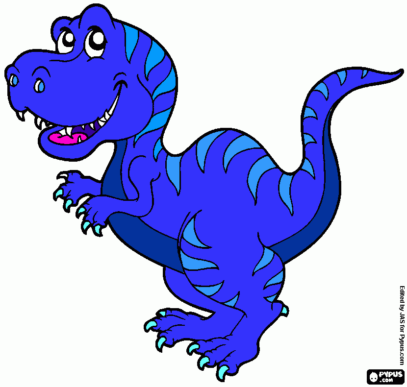 dessin tyranosaure