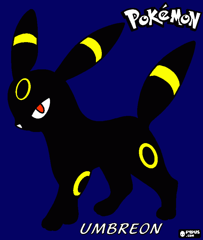 dessin umbreon pokemon