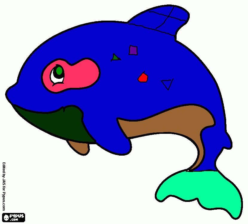 dessin un joli orque