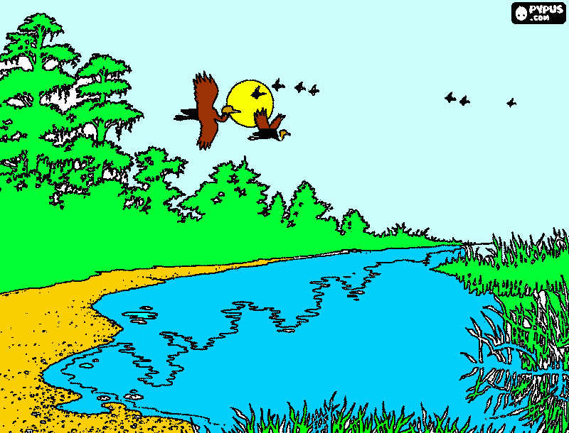 dessin un paysage magnifique