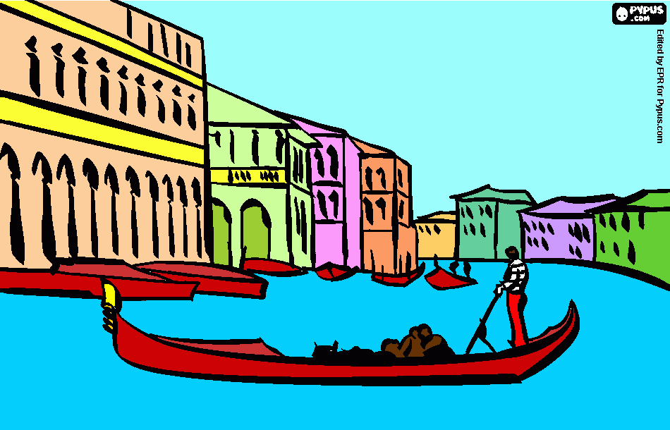 dessin venise