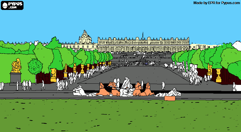 dessin versailles