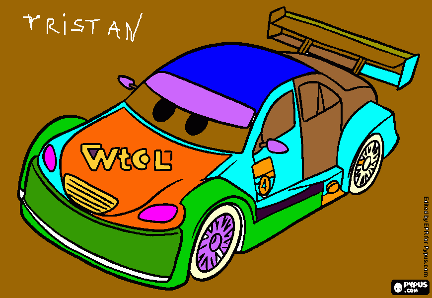 dessin VOITURE CARS