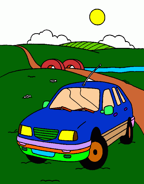 dessin voiture citadine