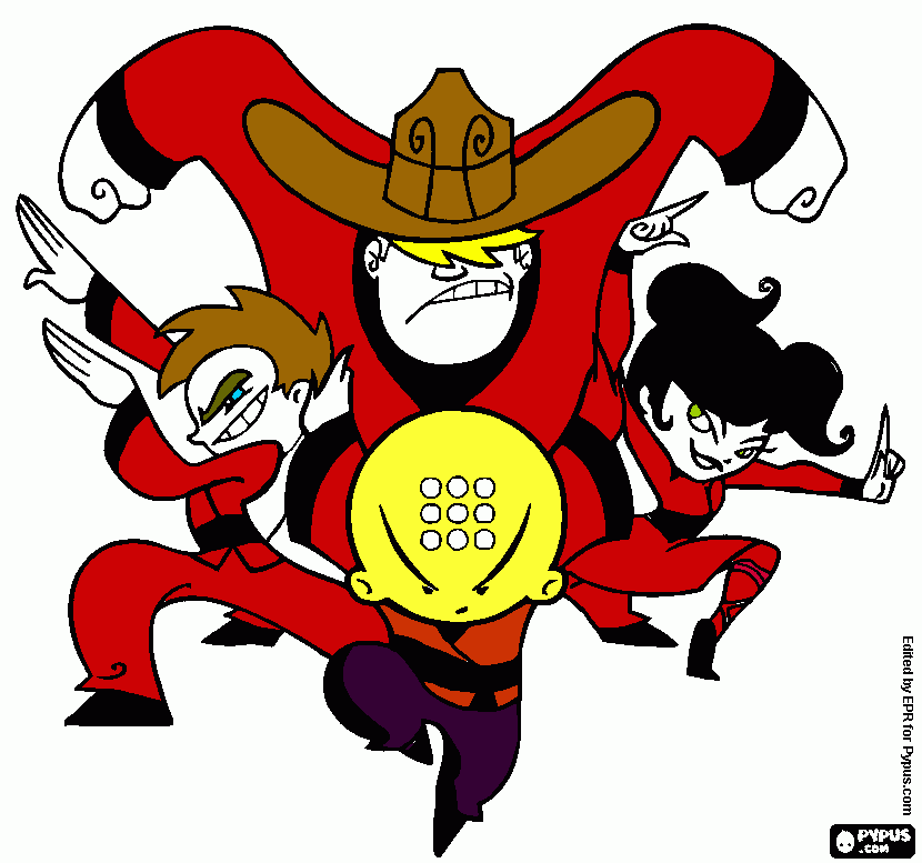 dessin xiaolin shodown