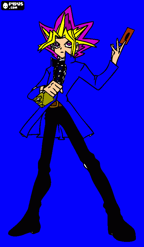 dessin yu gi oh