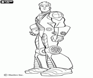 Coloriage Action Man