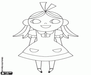 Coloriage Alice au pays des merveilles
