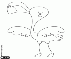 Coloriage Alice et un croquet spécial