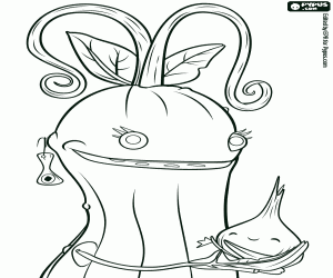 Coloriage Amour maternel de pickles