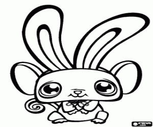 Coloriage Animal de compagnie de Littlest PetShop