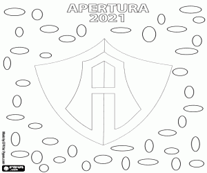 Coloriage Atlas FC, champion Apertura 2021