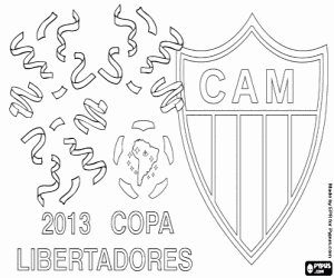 Coloriage Atletico Mineiro, Libertadores 2013