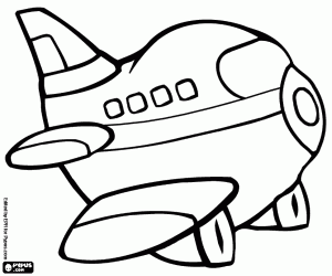 Coloriage Avion cargo