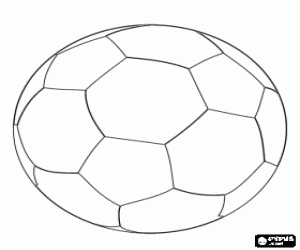 Coloriage Ballon de football