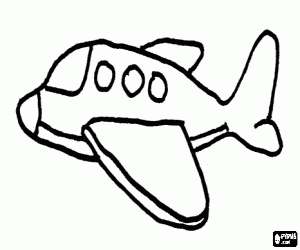 Coloriage Basic petit avion