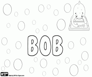Coloriage Bob, diminutif masculin