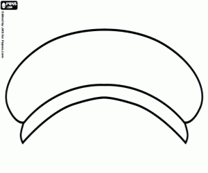 Coloriage Bonnet de nuit de grand-mère