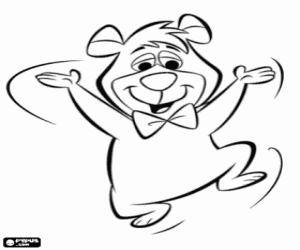 Coloriage Boo-Boo, le neveu de Yogi Bear