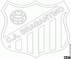 Coloriage Bouclier du CA Bragantino