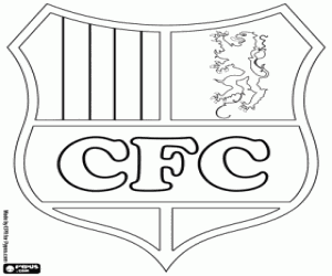 Coloriage Bouclier du Chemnitzer FC