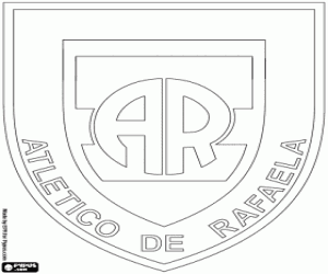 Coloriage Bouclier de Atlético de Rafaela