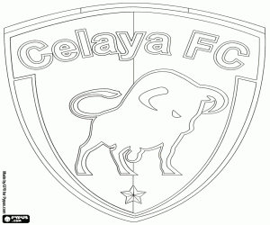 Coloriage Bouclier de Celaya FC