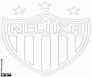 Coloriage Bouclier de la Club Necaxa