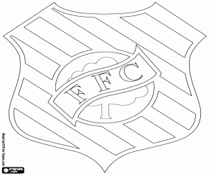 Coloriage Bouclier de Figueirense FC
