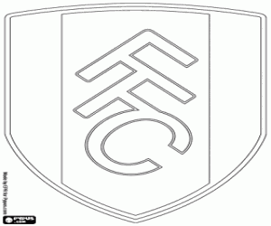 Coloriage Bouclier de Fulham FC