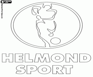 Coloriage Bouclier du Helmond Sport